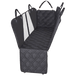 Meadowlark® Hammock Dog Car Seat Cover with Mesh Window - Waterproof, XL