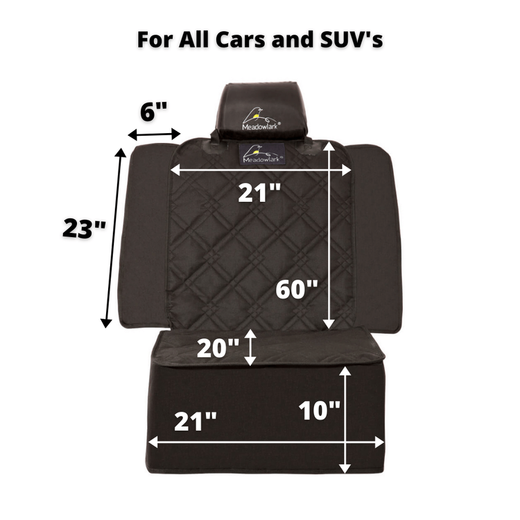Meadowlark® Front Seat Dog Car Seat Cover -